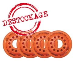 4 Roues Labeda Union Soft 76mm Orange